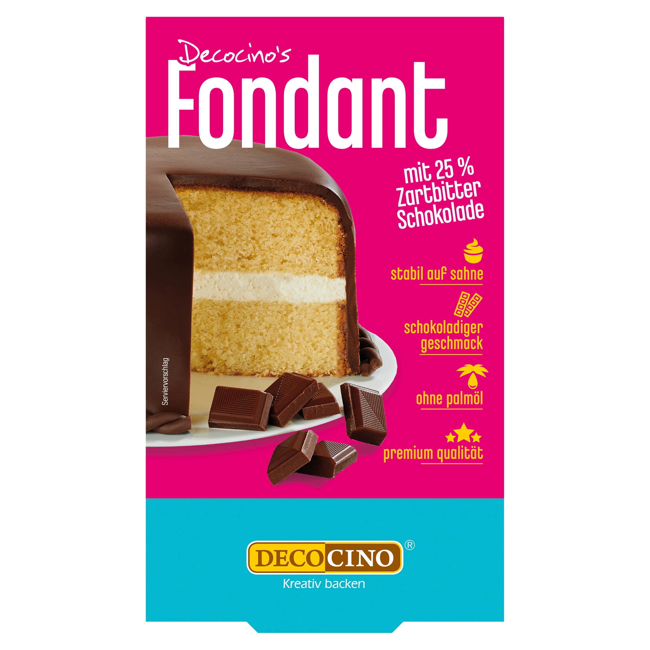 Fondant mit 25% Schokolade - Image 3