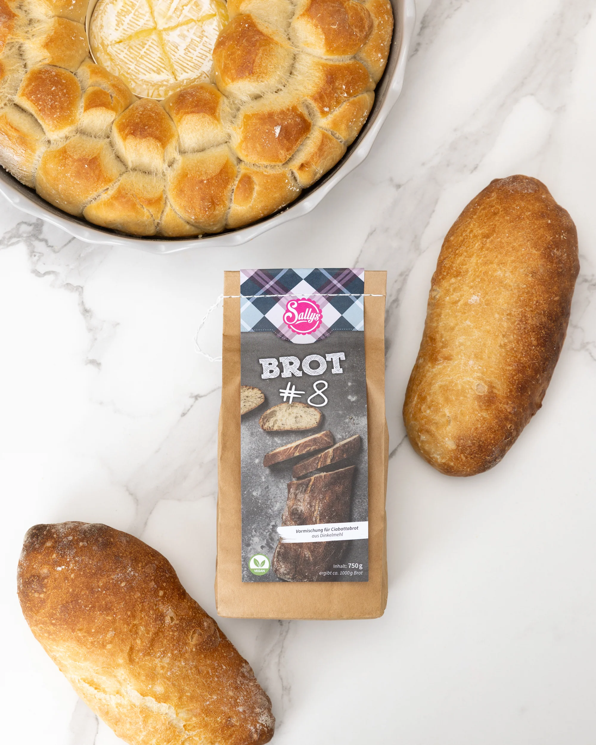 Sallys Brot #8- Vormischung für Ciabattabrot - Image 3