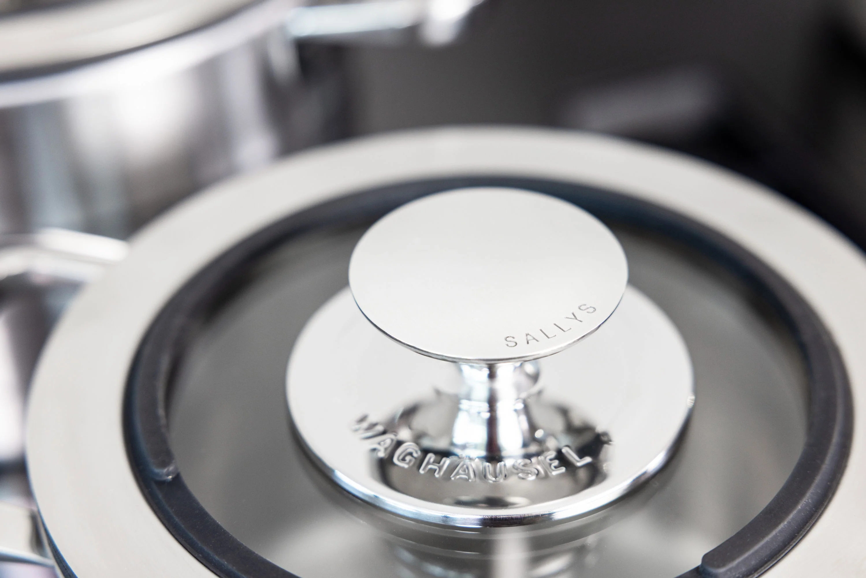 Sallys Edelstahl Topfset “La Cucina“ 9-teilig - Image 5