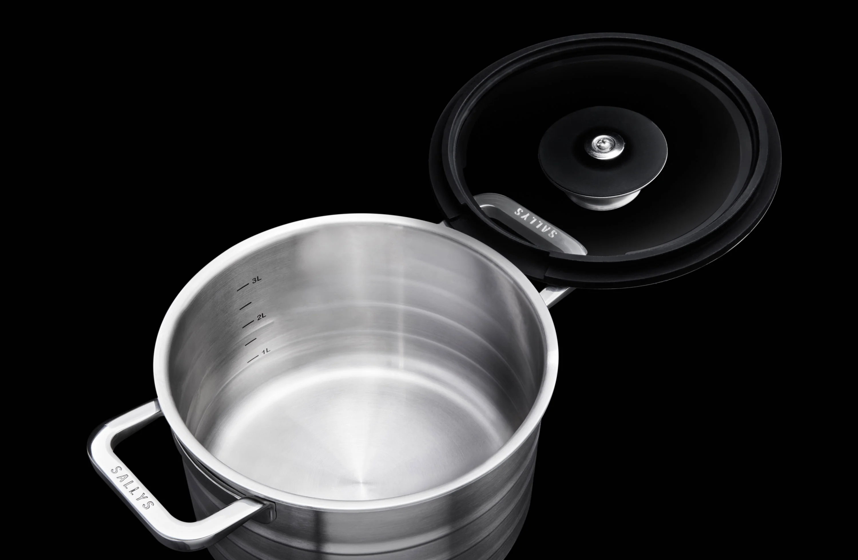 Sallys Edelstahl Topfset “La Cucina“ 9-teilig - Image 8