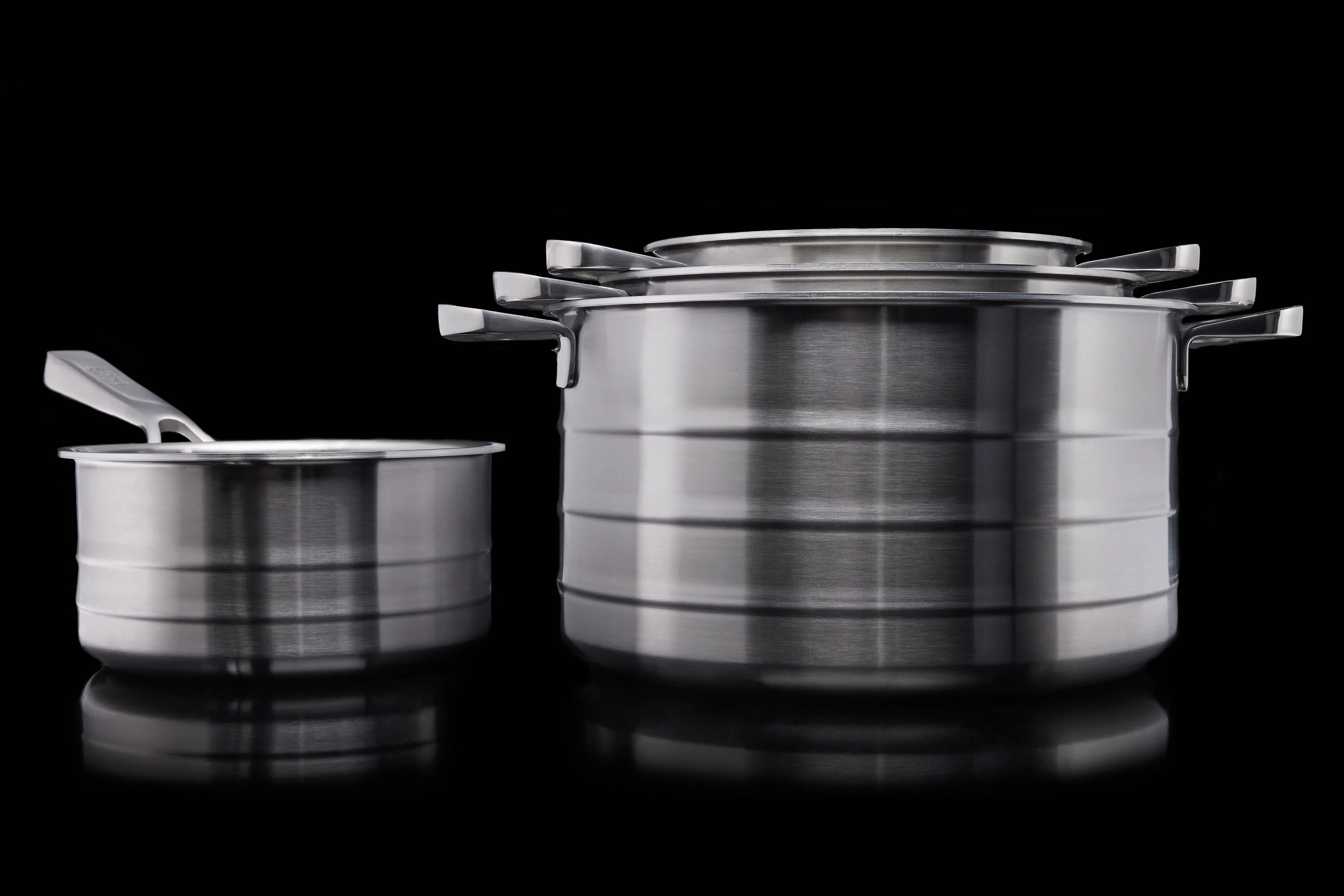 Sallys Edelstahl Topfset “La Cucina“ 9-teilig - Image 9