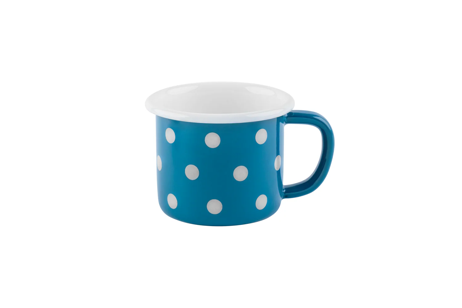 Sallys Emaille Tasse - groß gepunktet - Image 3