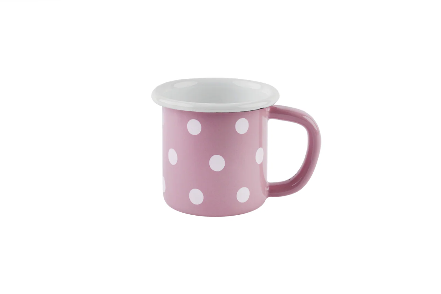 Sallys Emaille Tasse - pastell klein gepunktet - Image 3