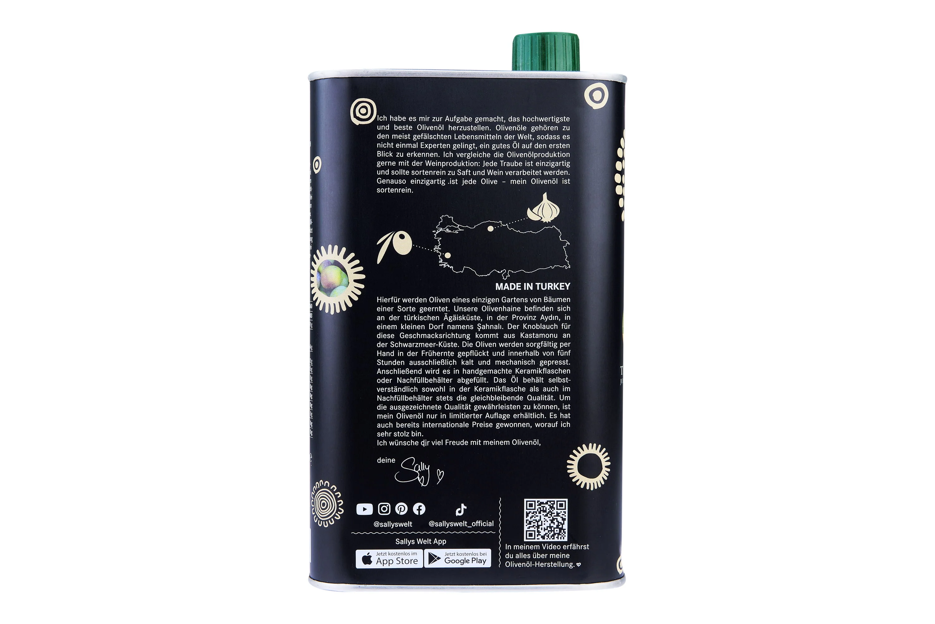 Sallys Knoblauch-Olivenöl Nachfüllkanister - Image 4