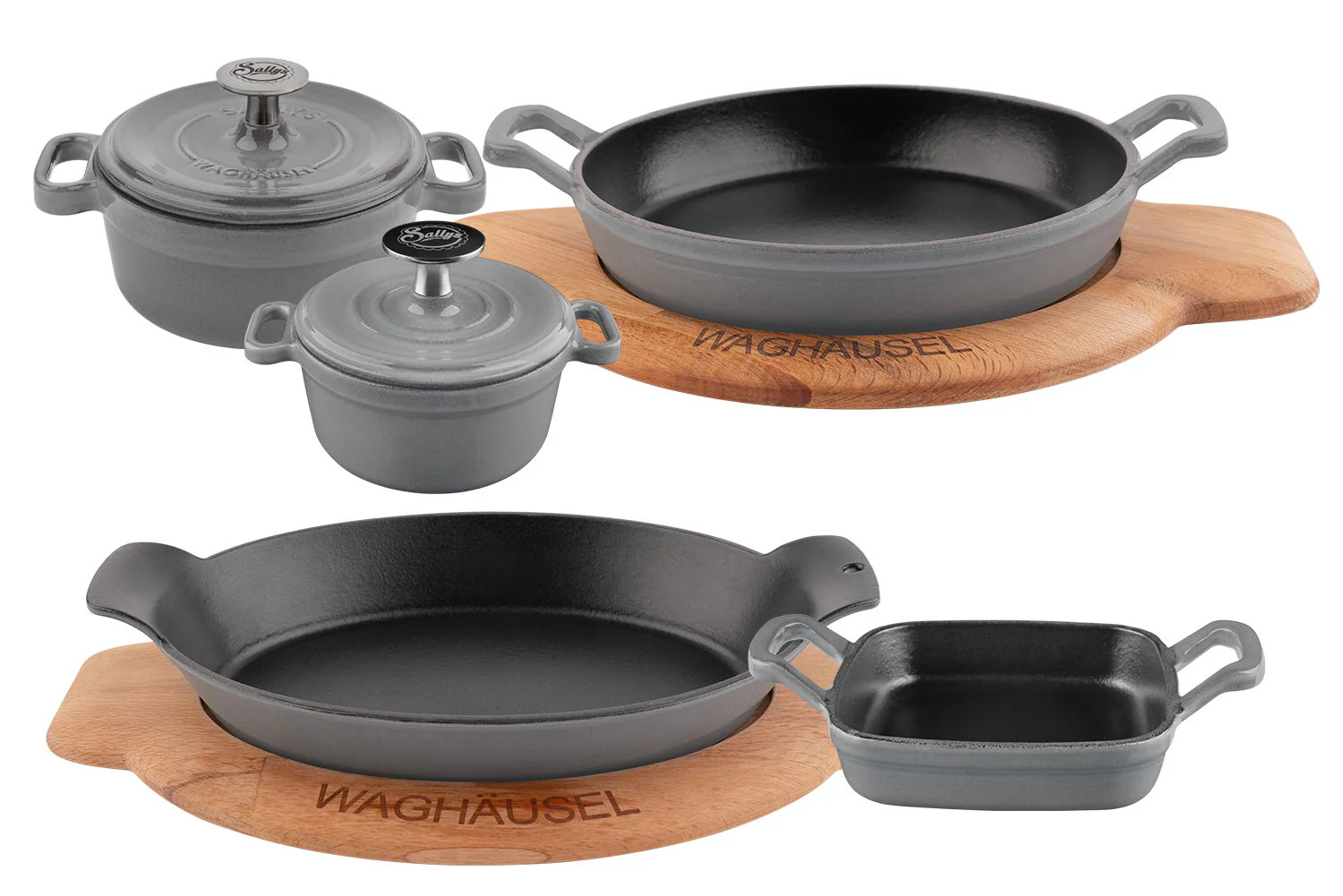 SALLYS MINI GUSSEISEN-SERIE 5ER SET - Image 3