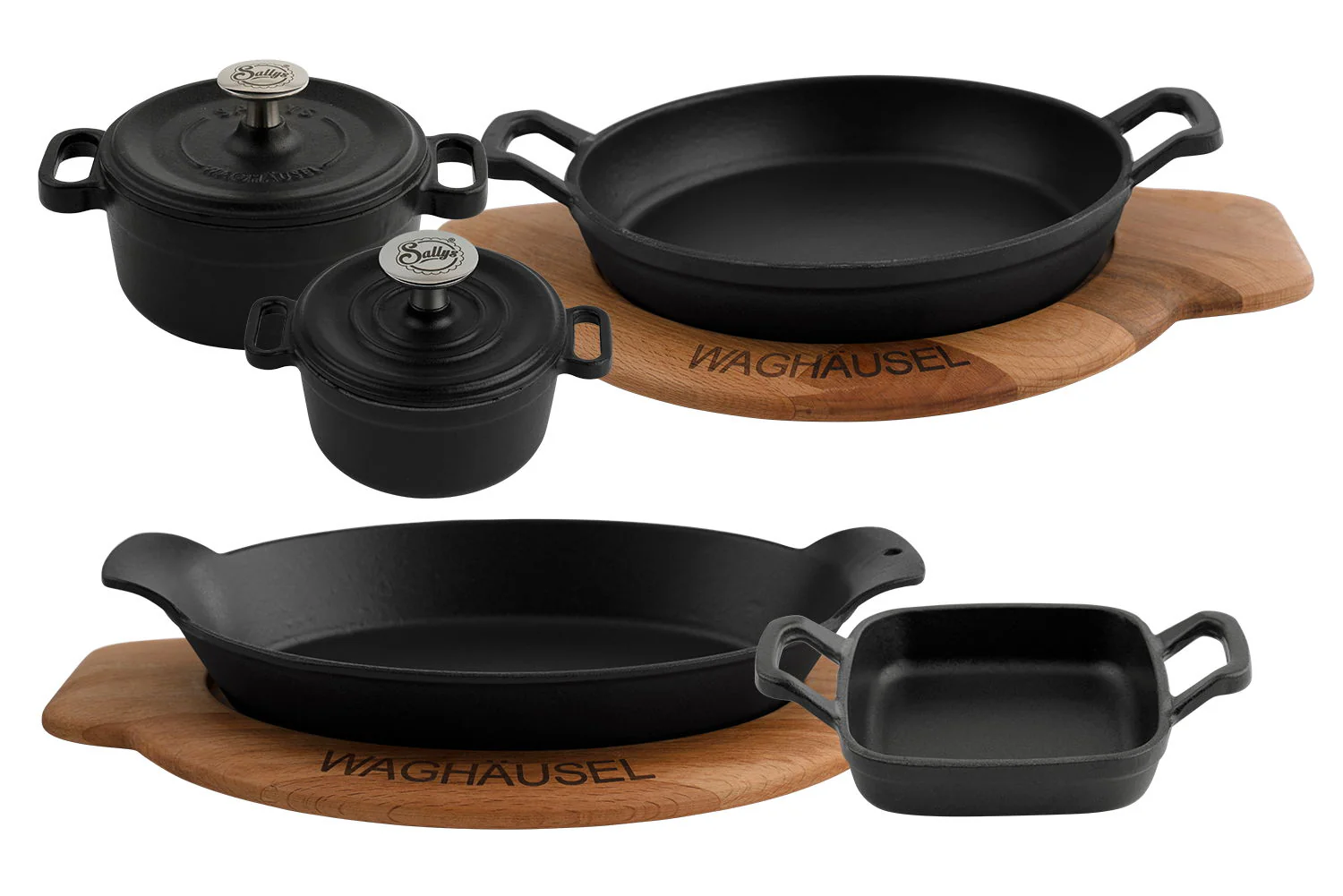 SALLYS MINI GUSSEISEN-SERIE 5ER SET - Image 4