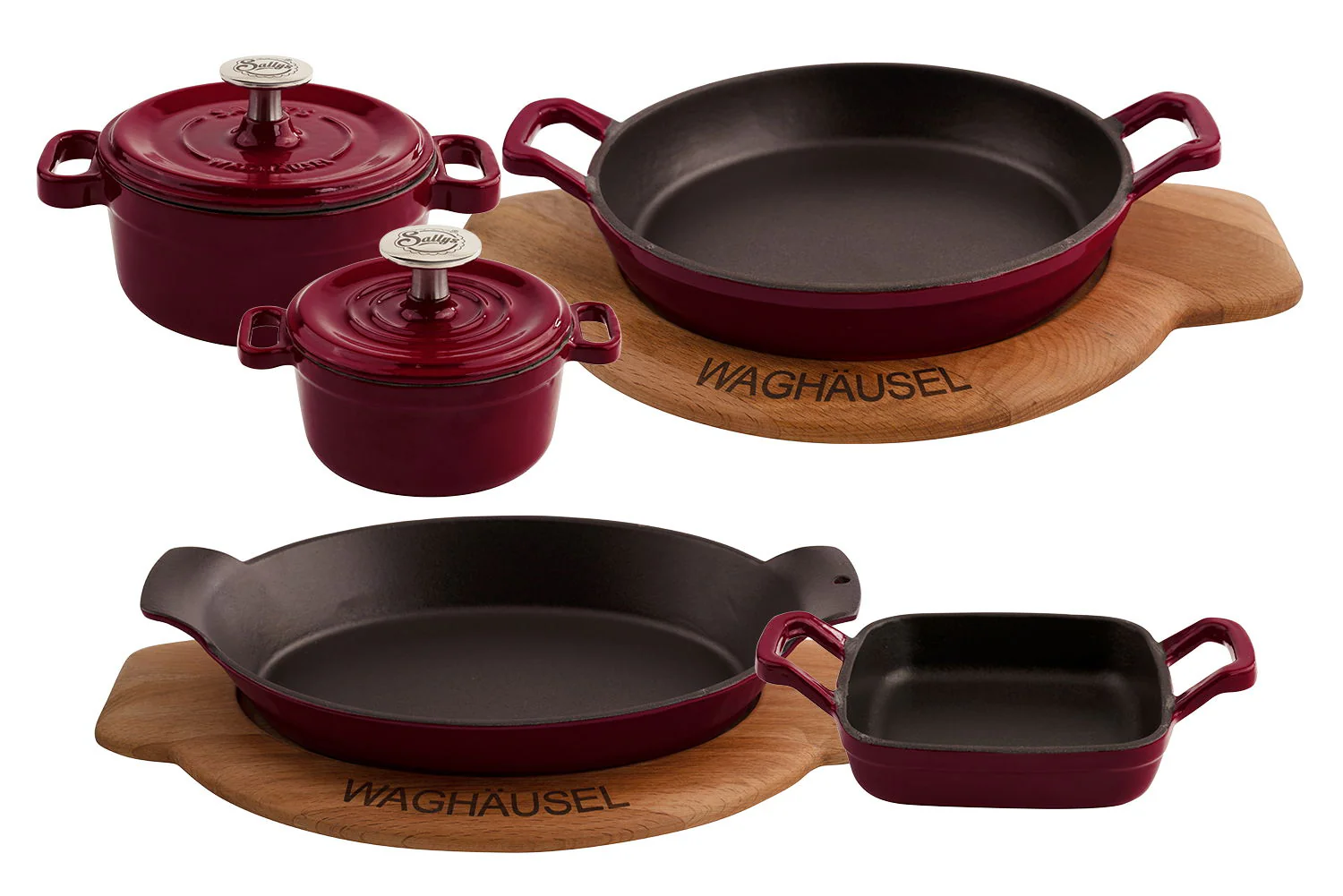 SALLYS MINI GUSSEISEN-SERIE 5ER SET - Image 5